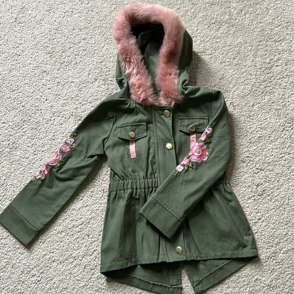 Embroidered Toddler Jacket